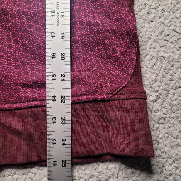 Lululemon Jacket Women 8 Purple Sweatshirt Scuba Hoodie III Geometric Star Pixel - Picture 11 of 12
